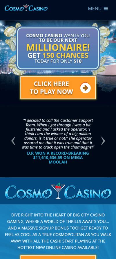 cosmo casino mobile app